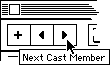 next cast member button