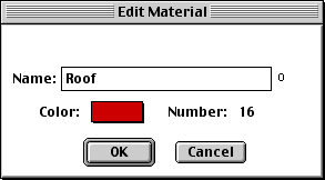 the 'Edit Material' dialog