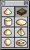 Box icon in the '3D Primitives' palette