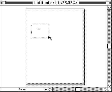 select area to be magnified