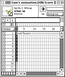 Score cells selected before Space to Time