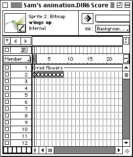 Score cells after Space to Time